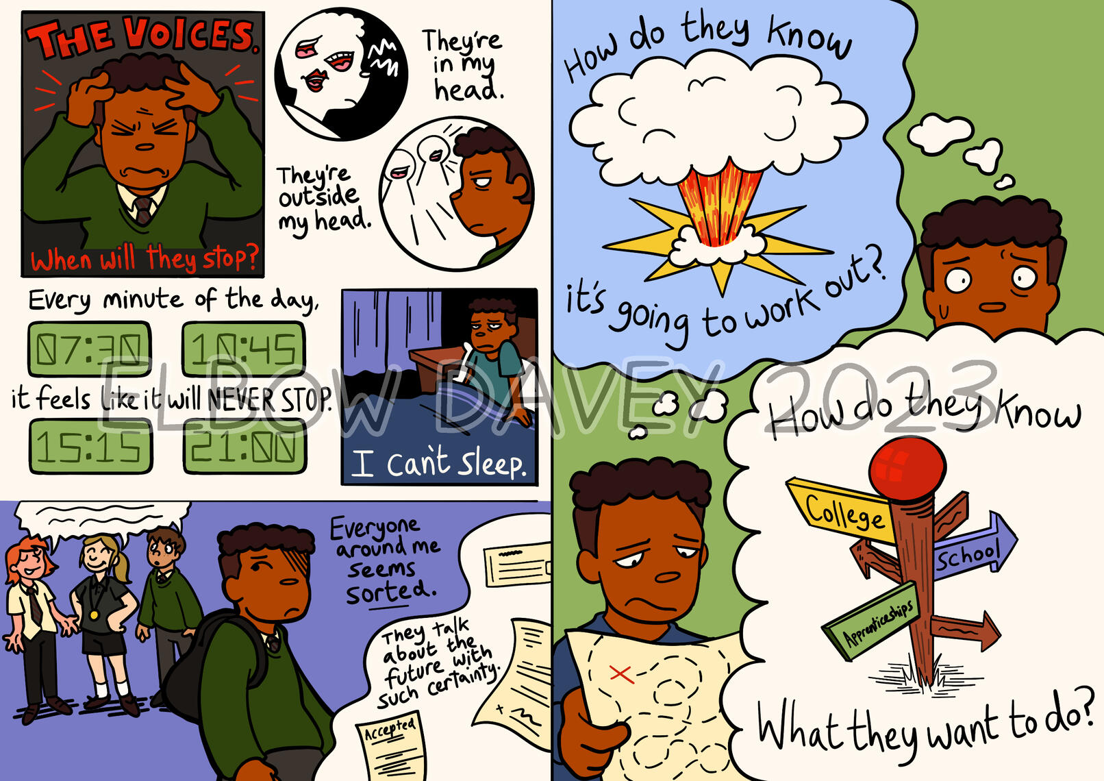 Page 1 of comic Commissioned for Koru Associates Limited