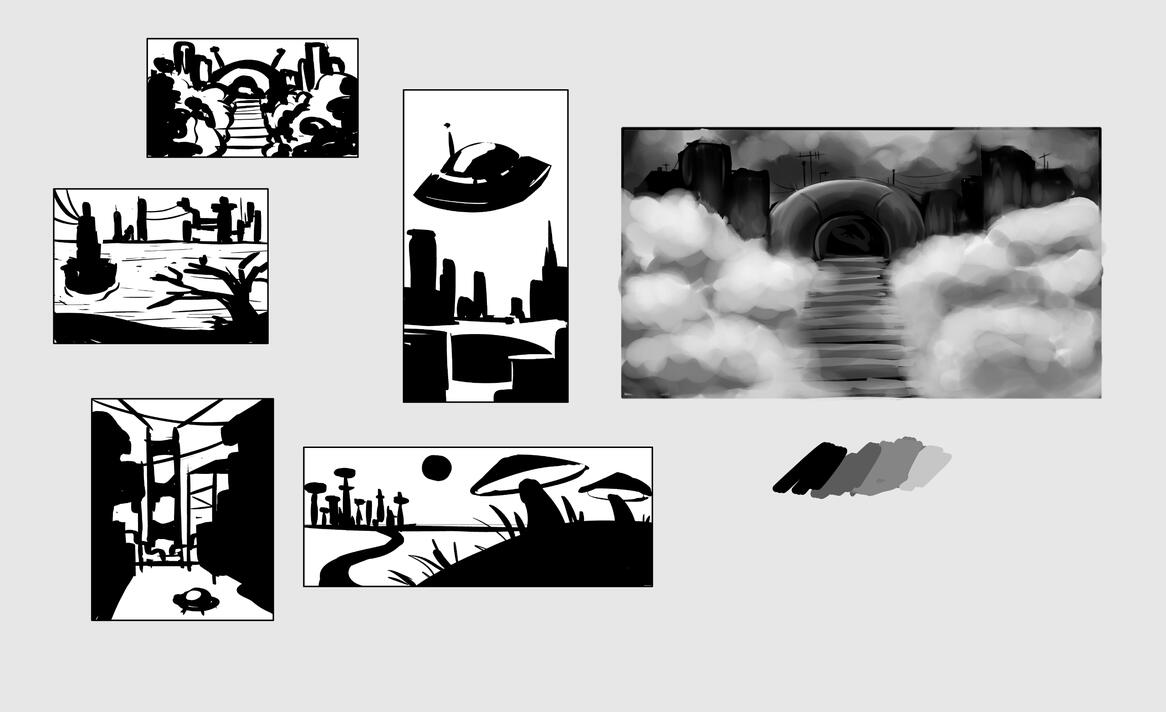 Two Tone Thumbnails