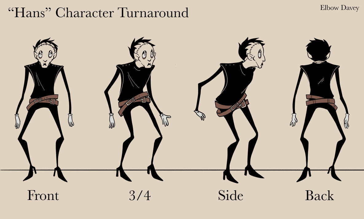 'Monster High' Character Turnaround