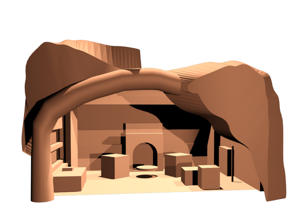 'Ant World' Mobile Game Brief 3D Environment Model